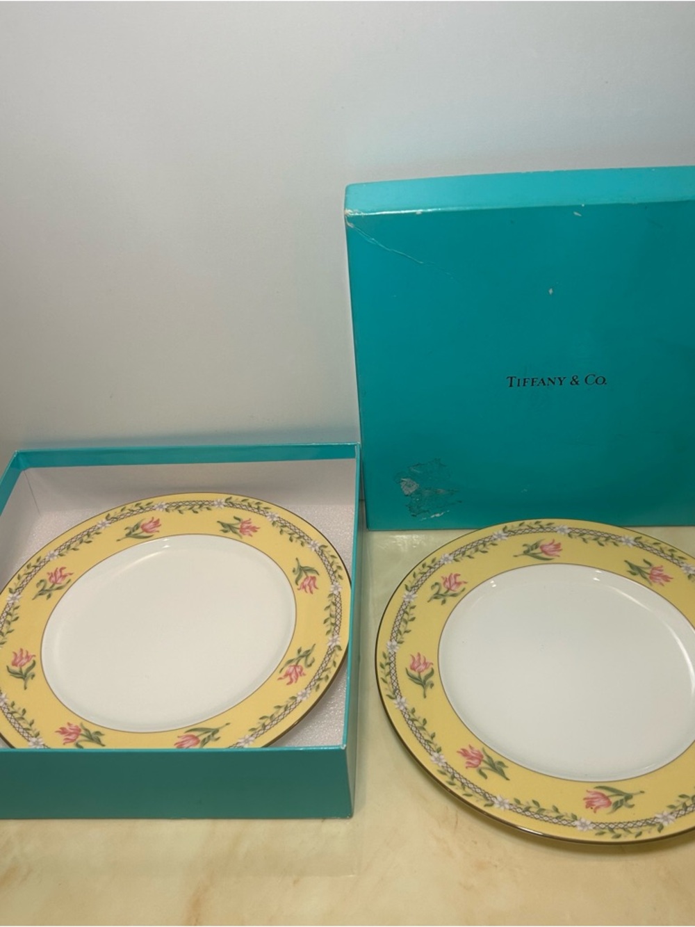Tiffany Plates x2 Set